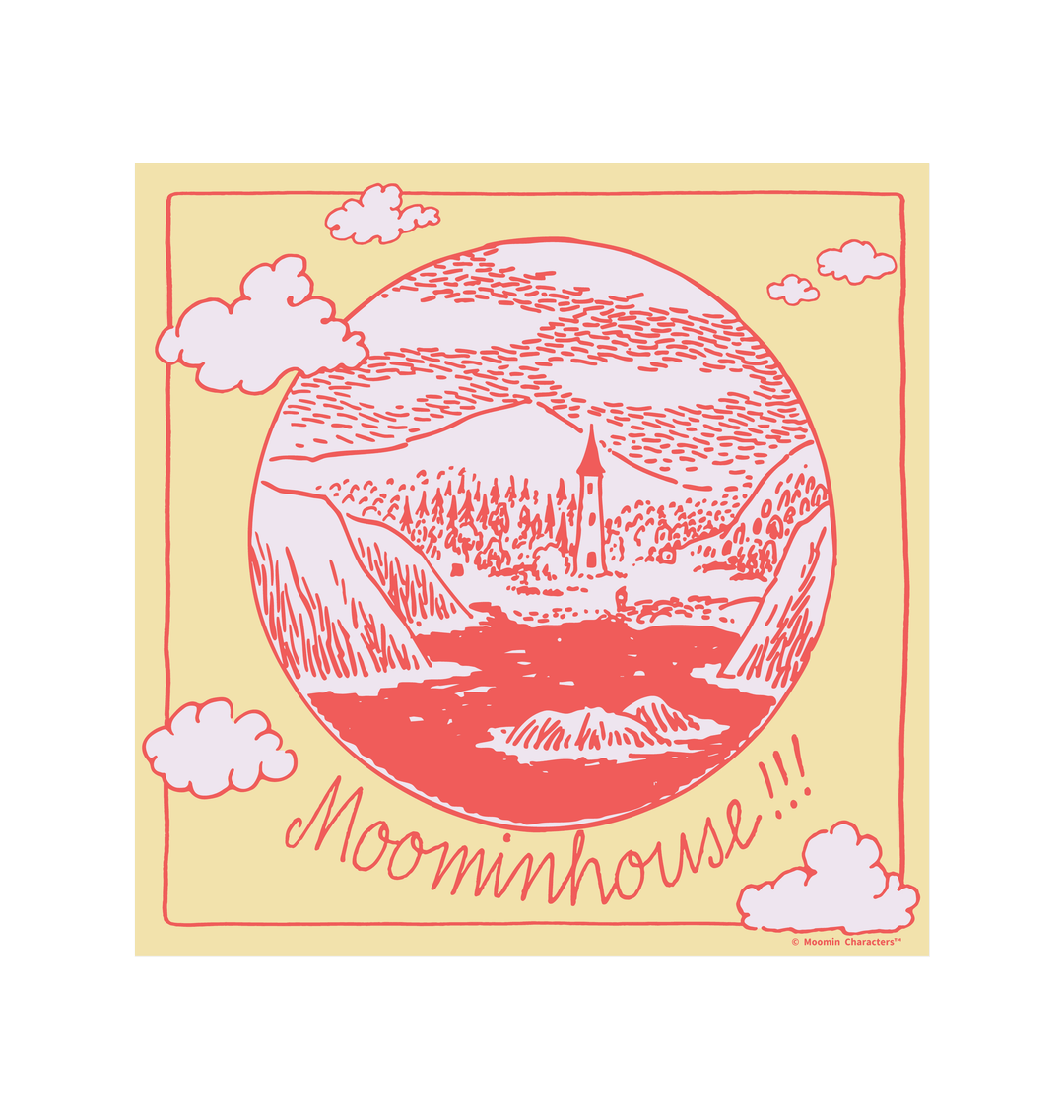 Moominhouse Telescope View Fine Art Print - Framed/Unframed | Moomin Shop United States