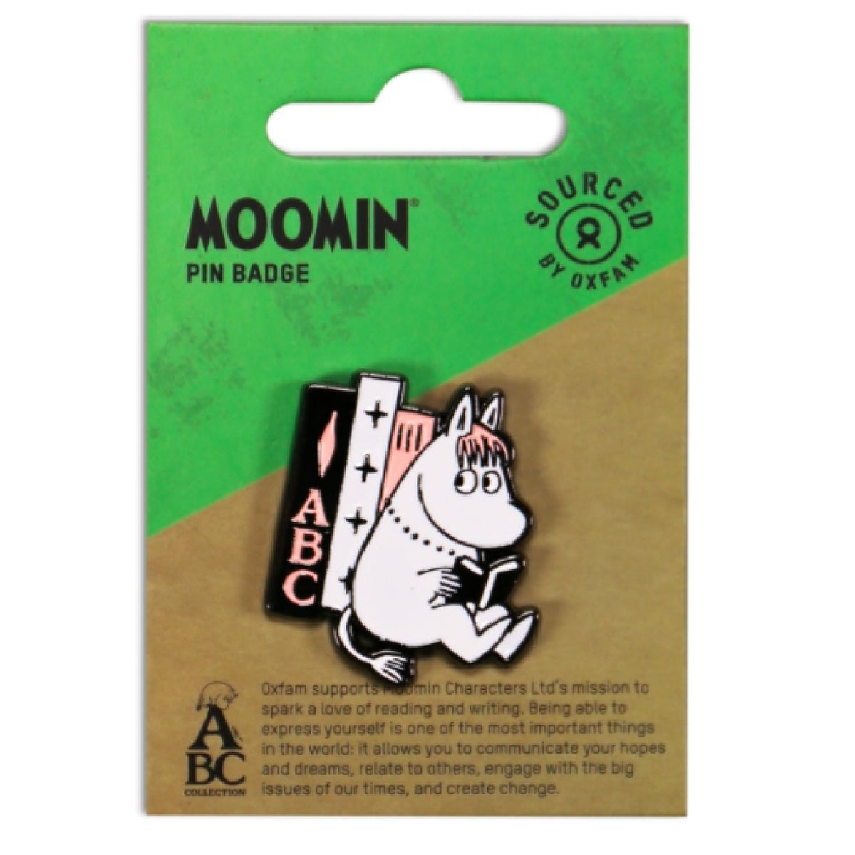 Moomin ABC Pin Badge Enamel - Half Moon Bay