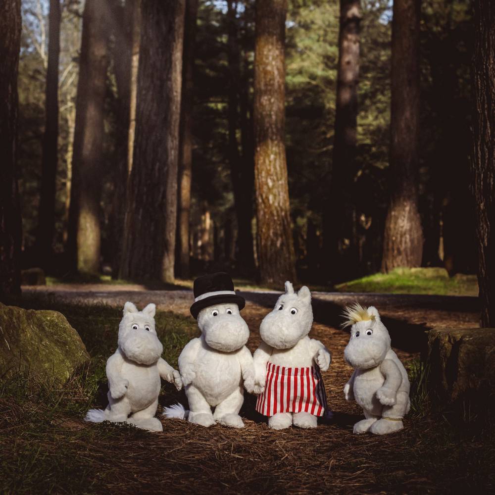 Moomintroll Decoration Plush Toy - Charlie Bears - The Official Moomin Shop