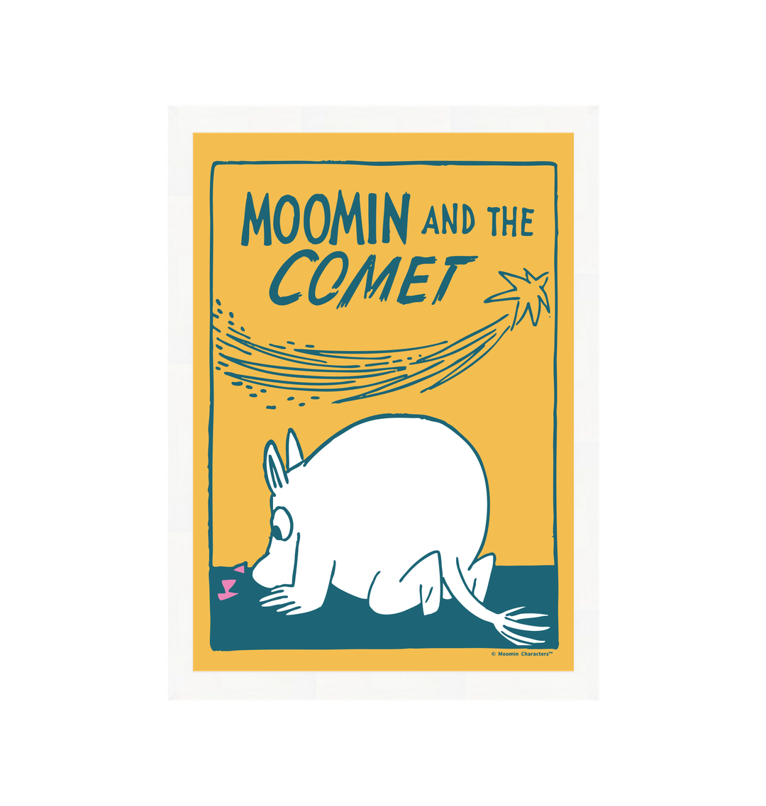 White Frame Fine art print Front