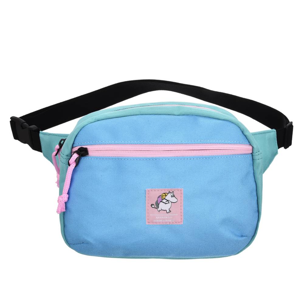 Moomin Adventuring Waist Bag Turquoise - Nordicbuddies | Moomin Shop United States