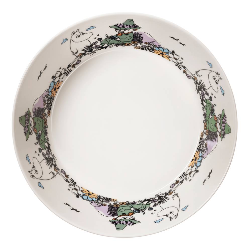 Moomin Friends Forever Serving Bowl 9 in - Moomin Arabia