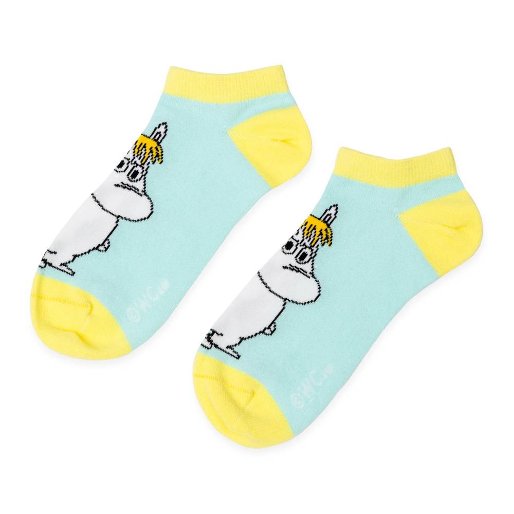 Snorkmaiden Ankle Socks Turquoise 6-11.5 - Nordicbuddies | Moomin Shop United States