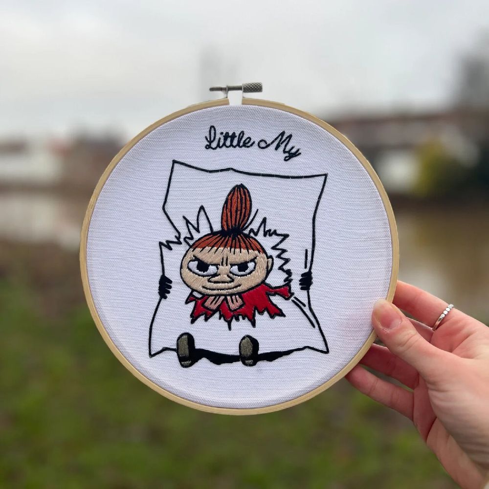 Embroidery Kit Little My - The Crafty Kit Company