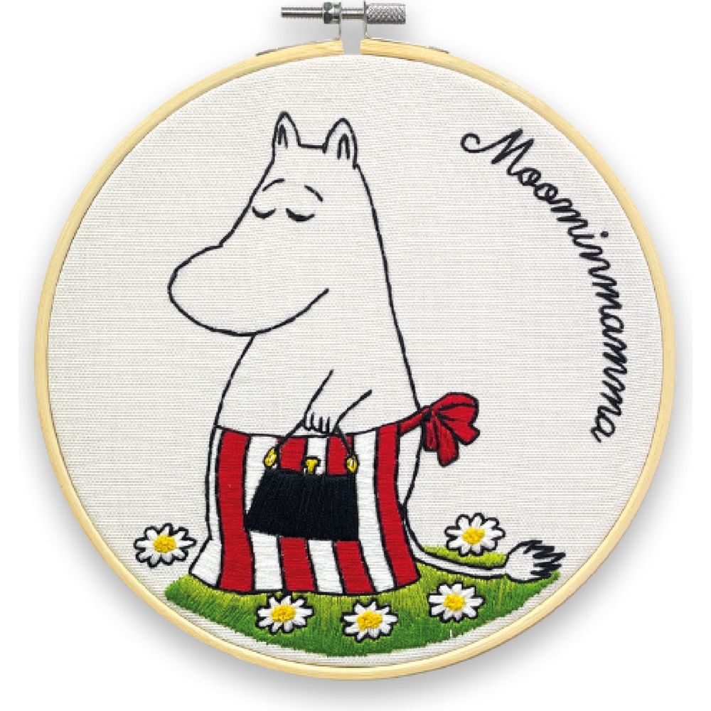 Embroidery Kit Moominmamma Shopping - The Crafty Kit Company | Moomin Shop United States