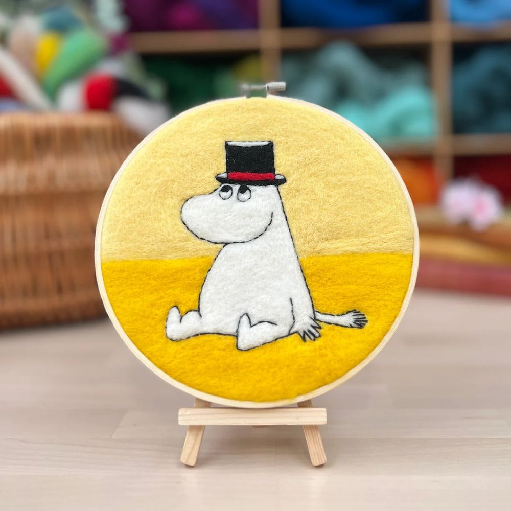 Needle Felting Kit Moominpappa Sitting - The Crafty Kit Company | Moomin Shop United States
