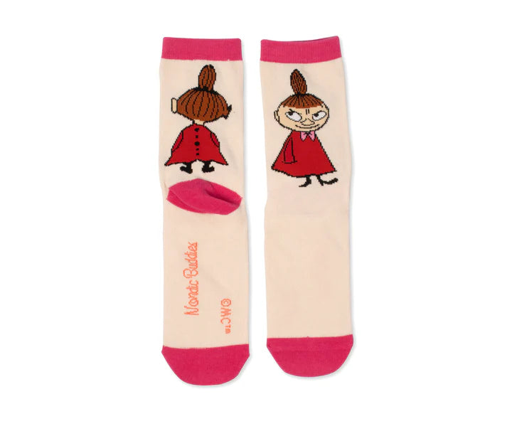 Little My Butt Socks Beige - Nordicbuddies | Moomin Shop United States