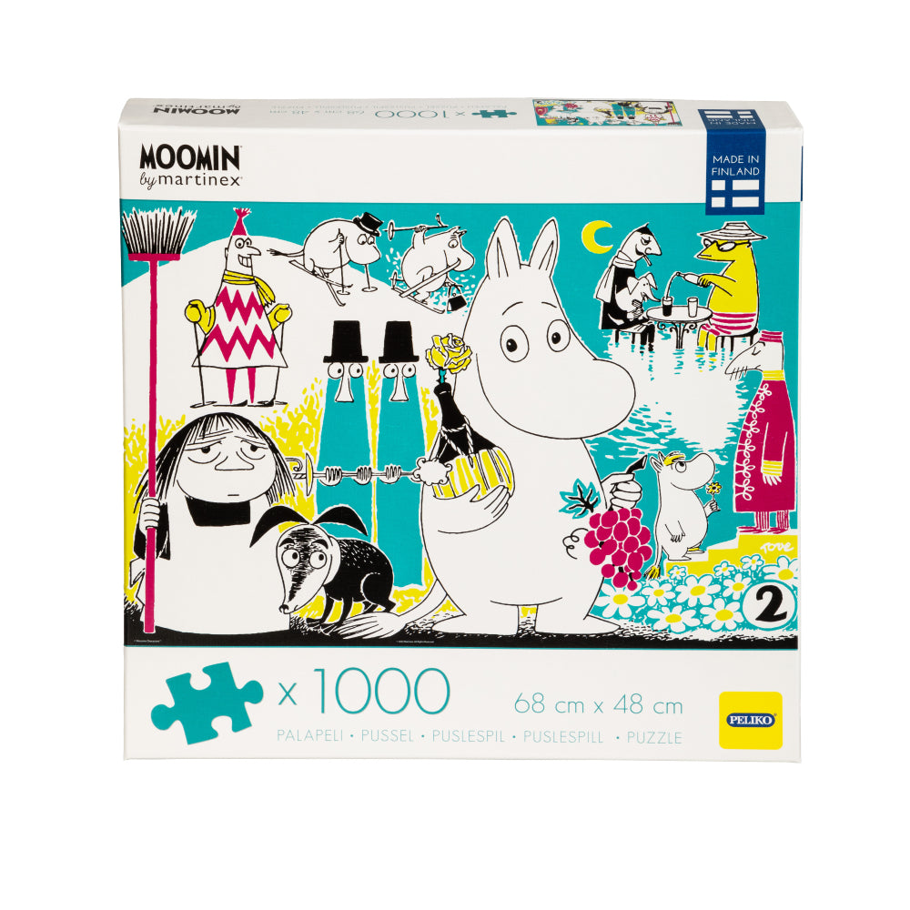 Moomin Comic Book Cover 2 Puzzle 1000 pcs - Martinex