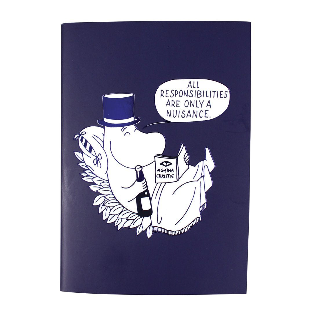 Moominpappa A6 Notebook - Half Moon Bay | Moomin Shop USMoominpappa A6 Notebook - Half Moon Bay | Moomin Shop US