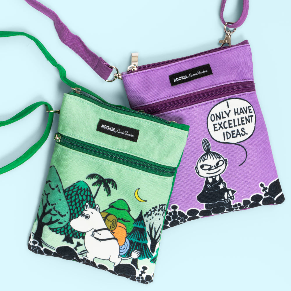 Moomintroll Adventuring Passport Bag - Nordicbuddies