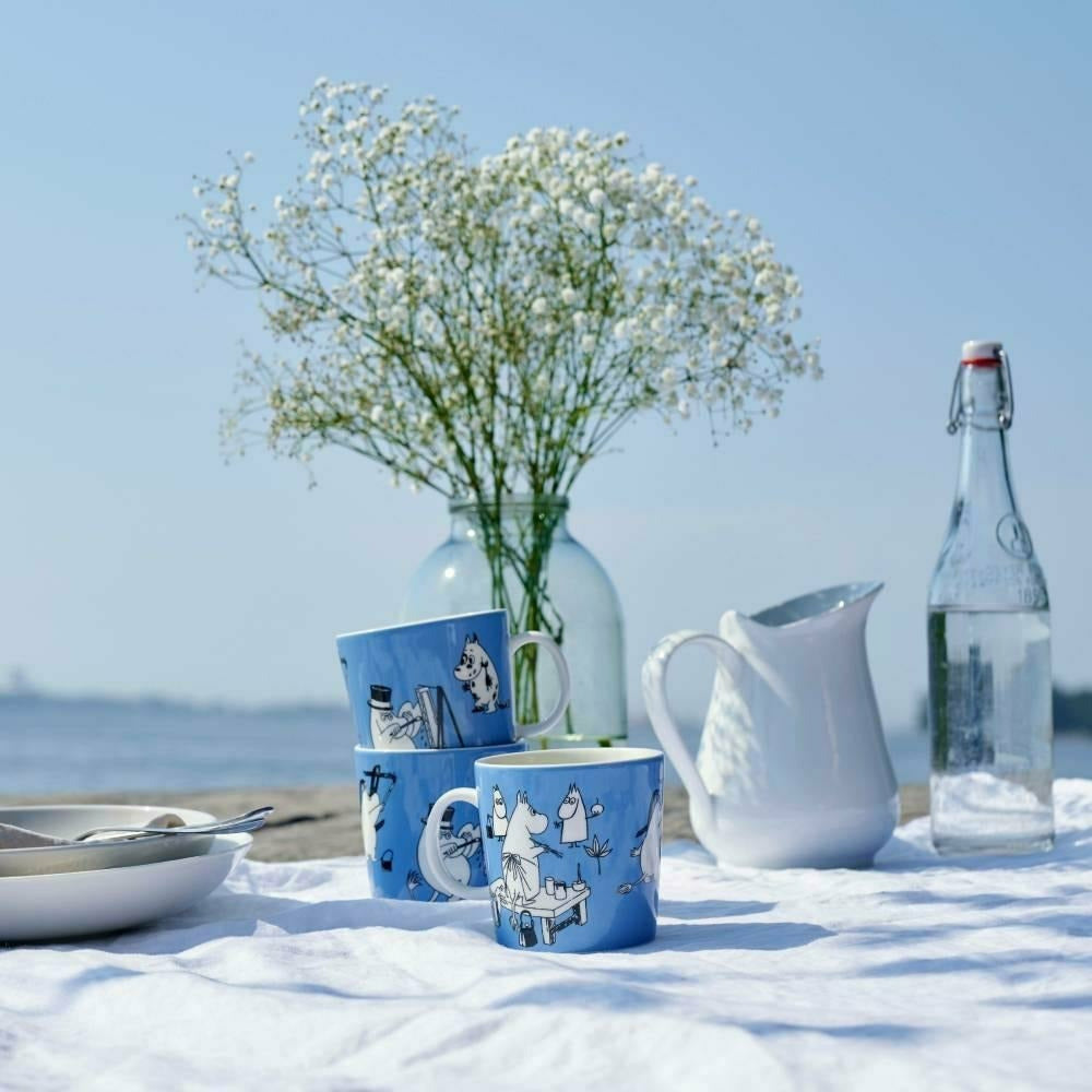 Moomin Blue Mug 0,4L - The Official Moomin Shop