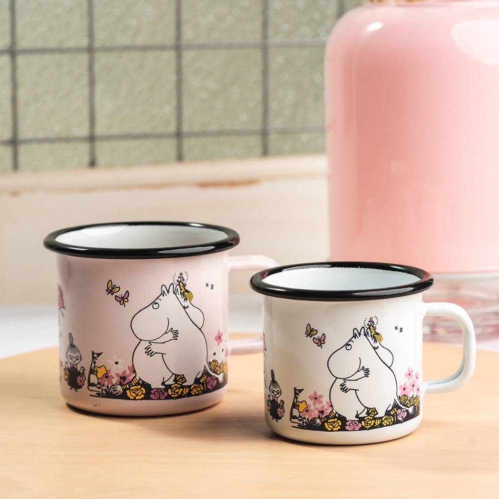 Moomin Enamel Mug Hug 8.5 oz - Muurla