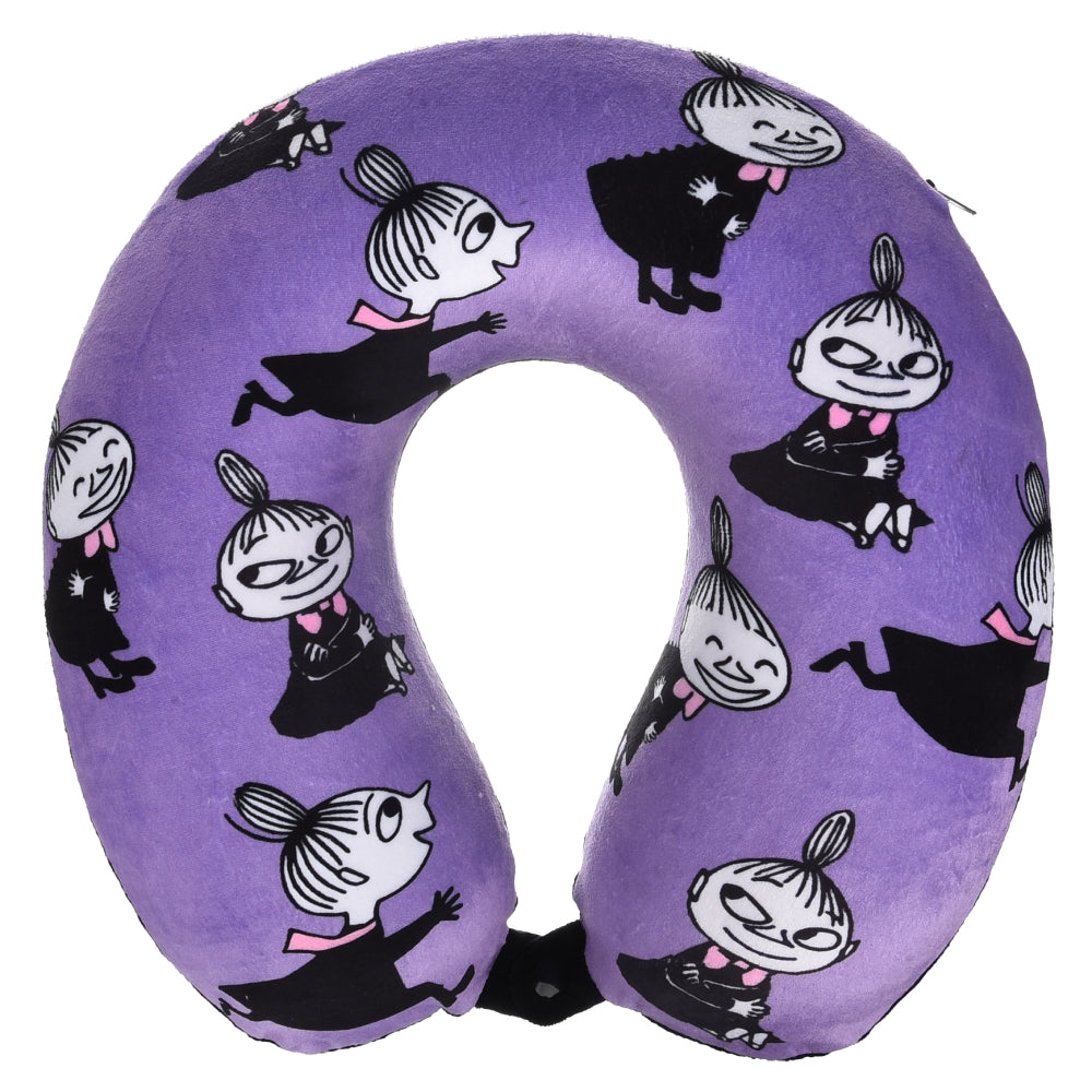 Little My Neck Pillow Lilac - Nordicbuddies | Moomin Shop United States