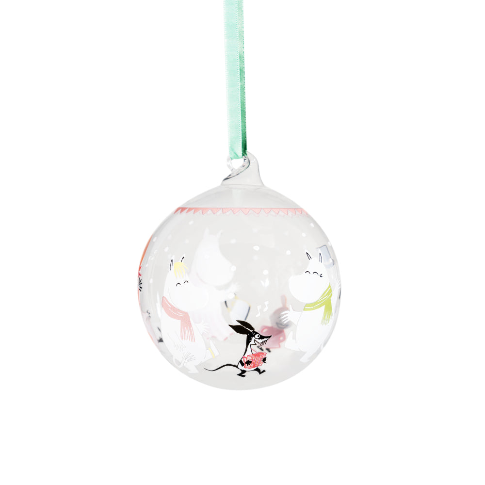 Moomin Christmas Bauble Festive Spirits 3.5 in - Muurla | Moomin Shop US