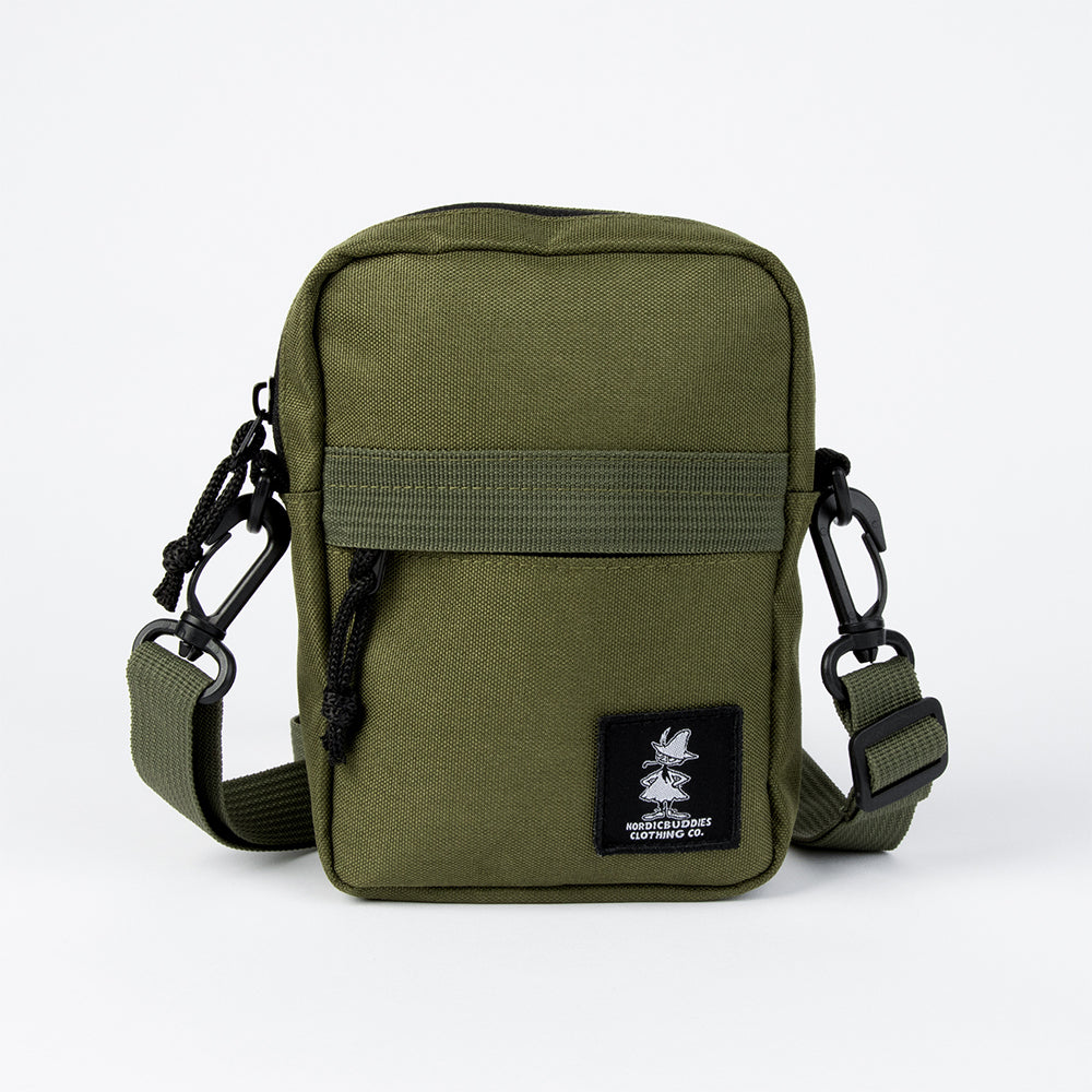 Snufkin Shoulder Bag Darkgreen - The Official Moomin Shop