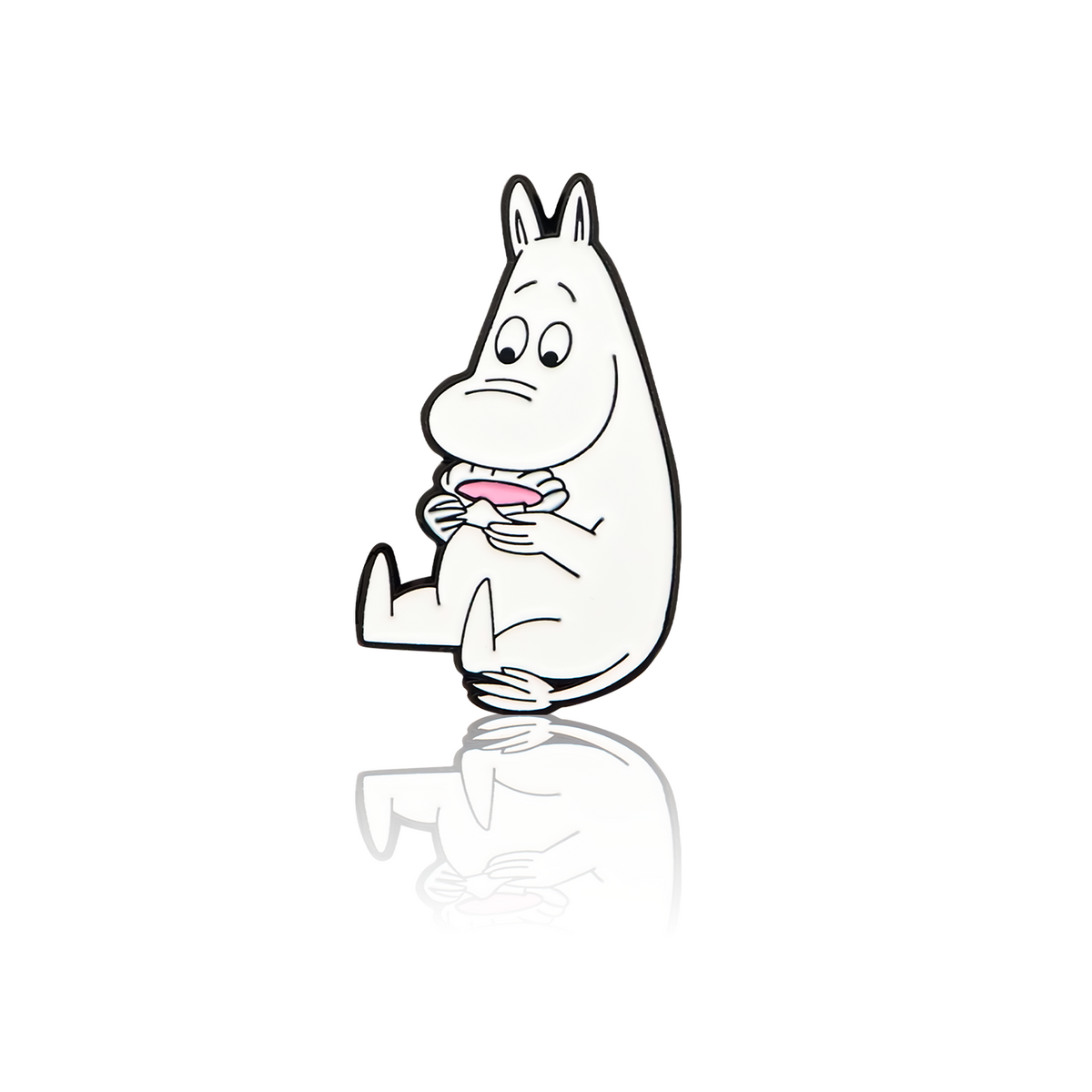 Moomintroll with a Note Pin - Pinbox