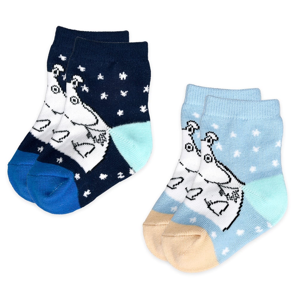 Moomintroll Baby Socks 2-Set - Nordicbuddies | Moomin Shop United States