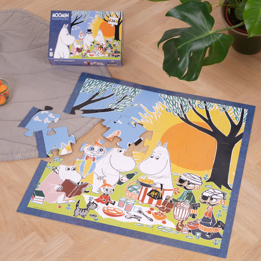 Moomin Wooden Frame Puzzle Picnic - Barbo Toys | Moomin Shop US