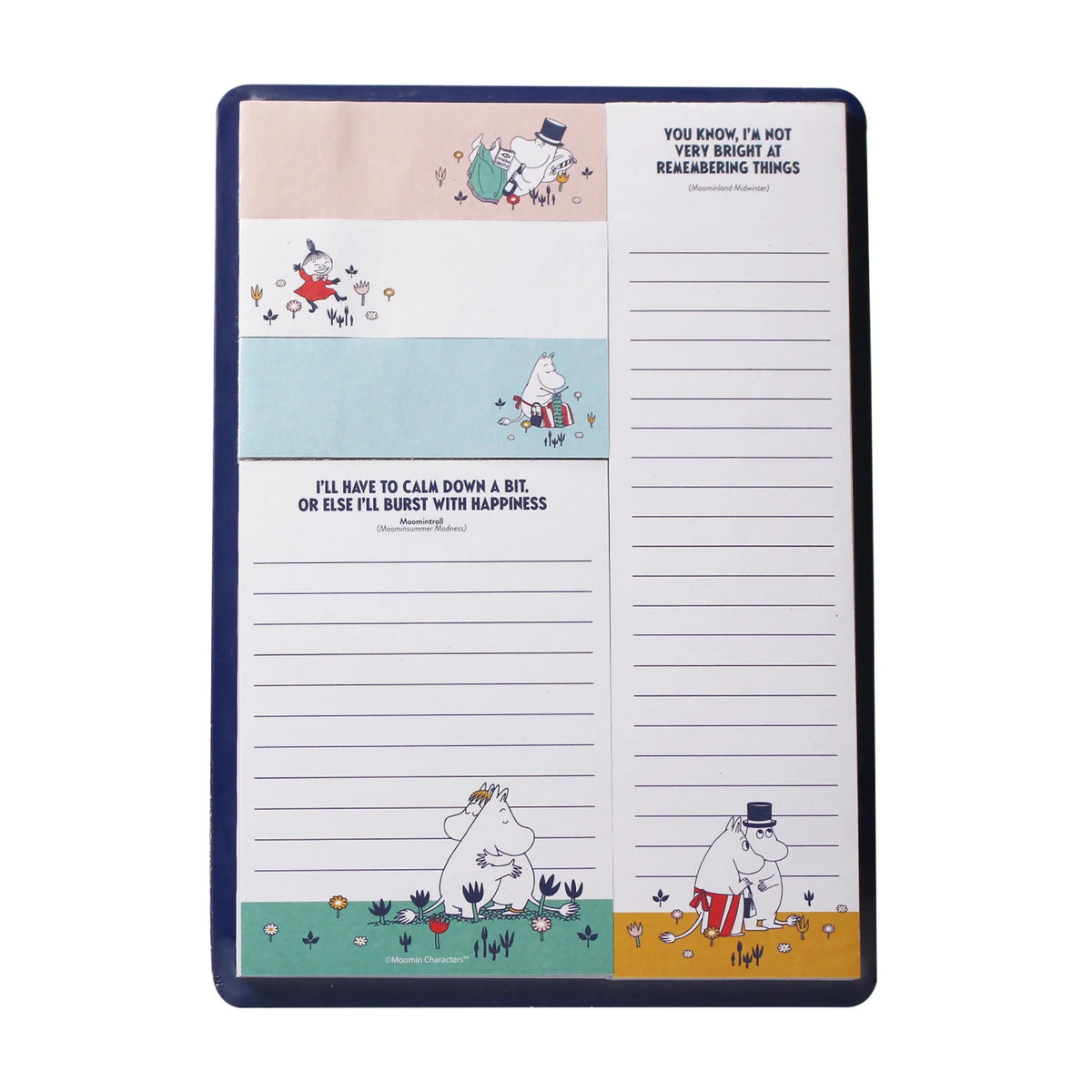 Sticky Note Set Remember Things - Half Moon Bay | Moomin Shop US