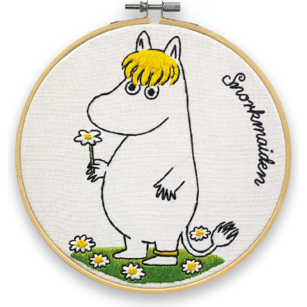 Embroidery Kit Snorkmaiden Daisy Picking - The Crafty Kit Company | Moomin Shop United States
