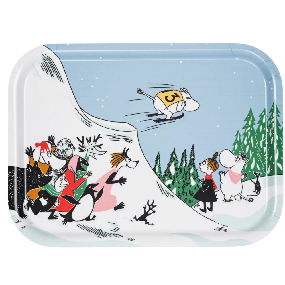 Moomin Ski Jumping Tray - Moomin Arabia