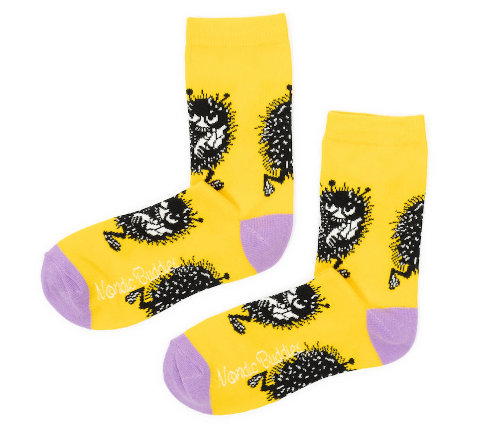 Stinky Getaway Socks Yellow 6-11.5 - Nordicbuddies