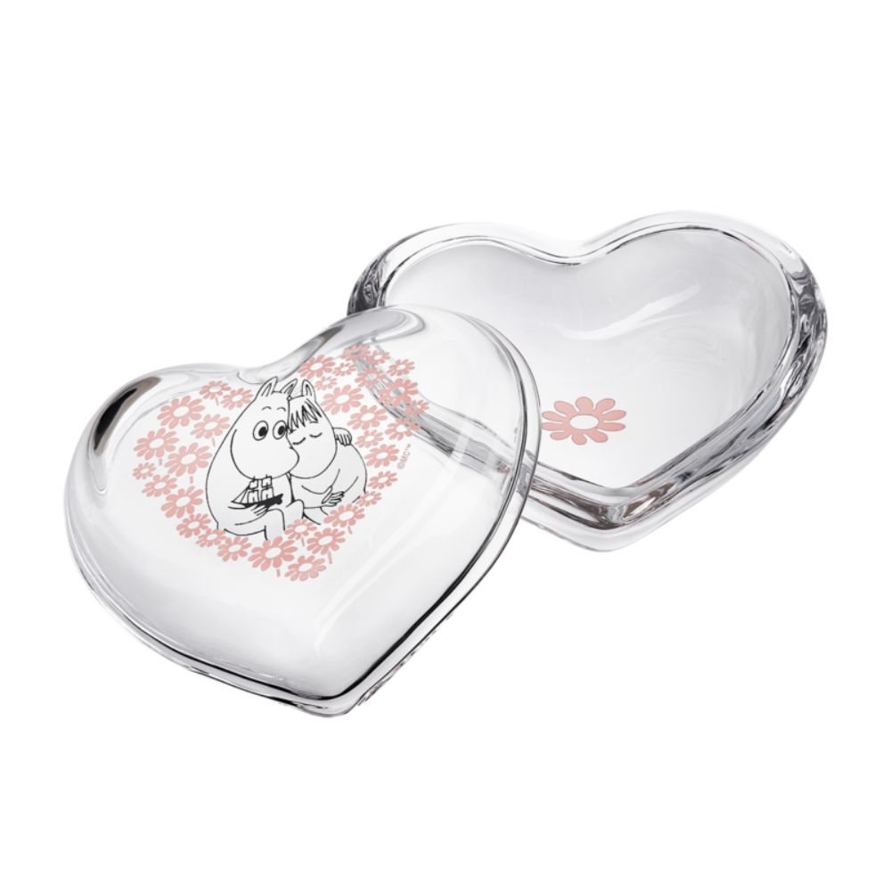 Moomin Together Glass Jar 11,5cm - The Official Moomin Shop