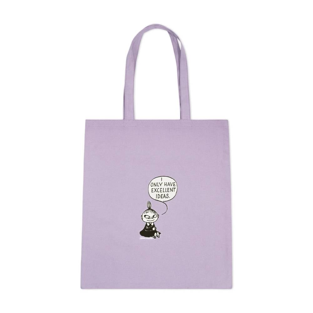 Little My Tote Bag Lilac - Nordicbuddies
