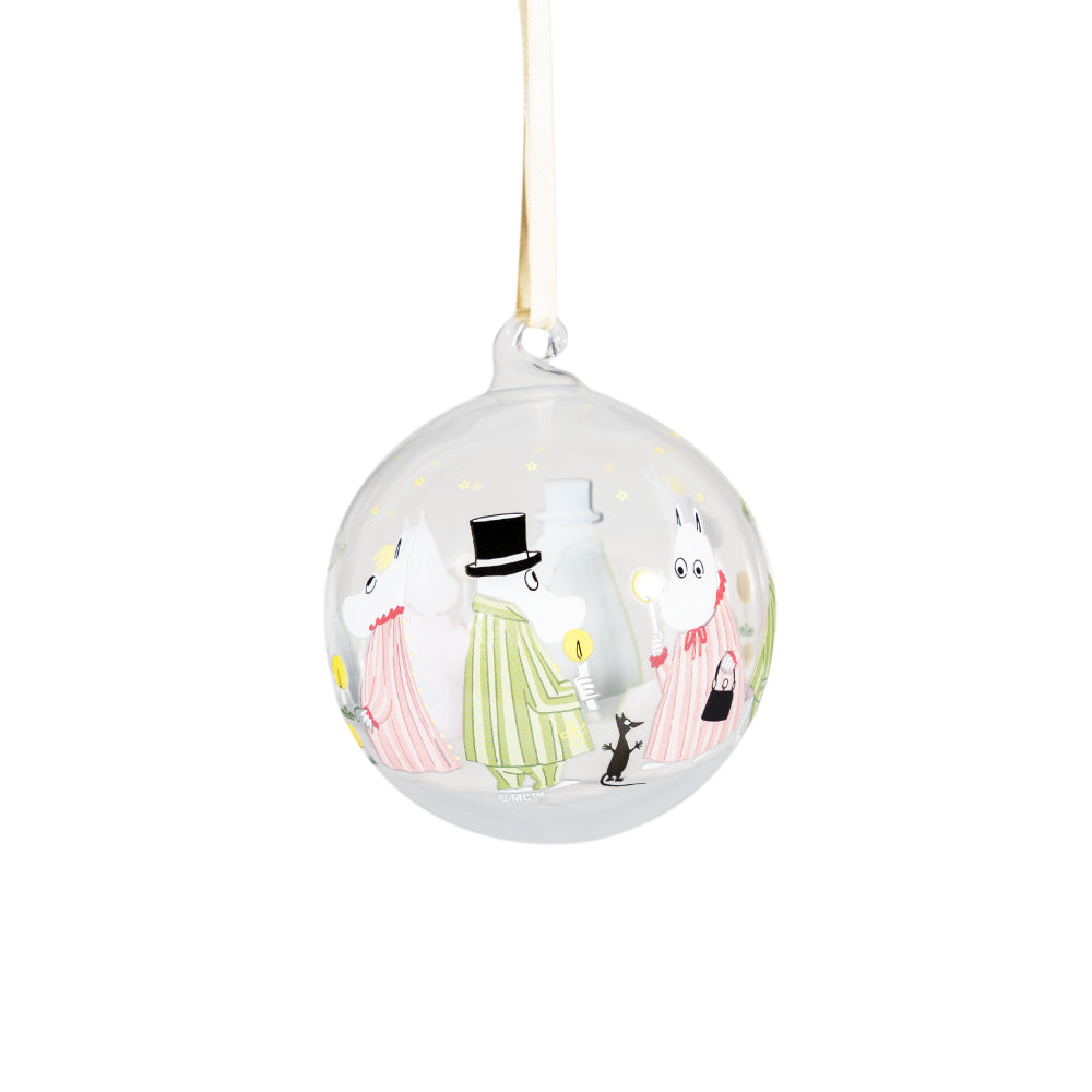 Moomin Christmas Bauble Pyjamas 3.5 in - Muurla | Moomin Shop US