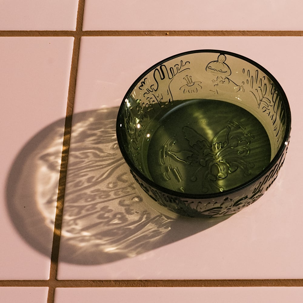 Moomin Bowl 12oz Pine Green - Moomin Arabia