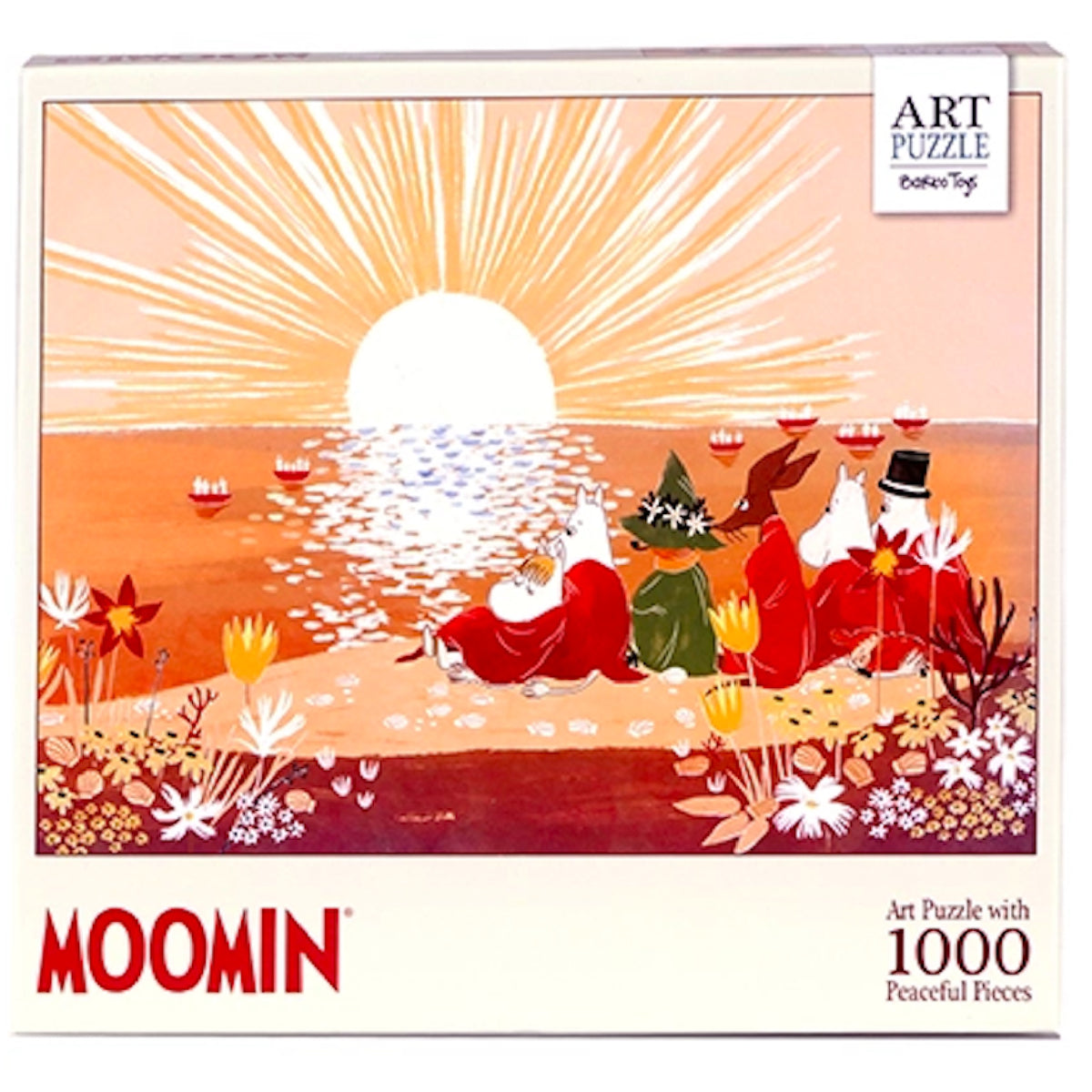 Moomin Art Puzzle 1000 Pieces Sunset - Barbo Toys