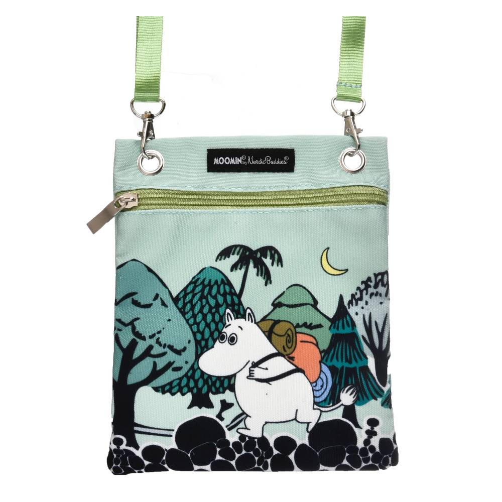 Moomintroll Adventuring Passport Bag - Nordicbuddies