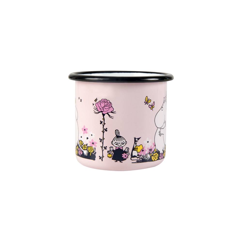 Moomin Enamel Mug Hug 12.5 oz - Muurla