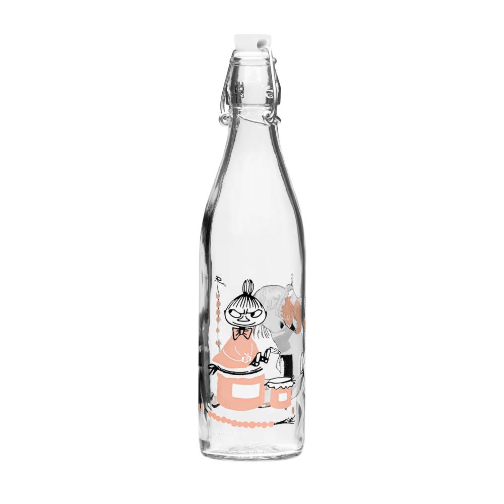 Moomin Glass Bottle Marmalade 17oz - Muurla