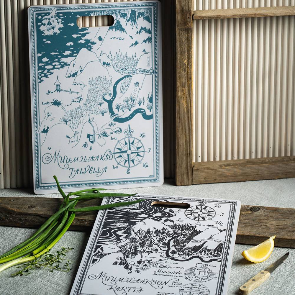 The Map of Moominvalley Cutting Board - Muurla | Moomin Shop United States