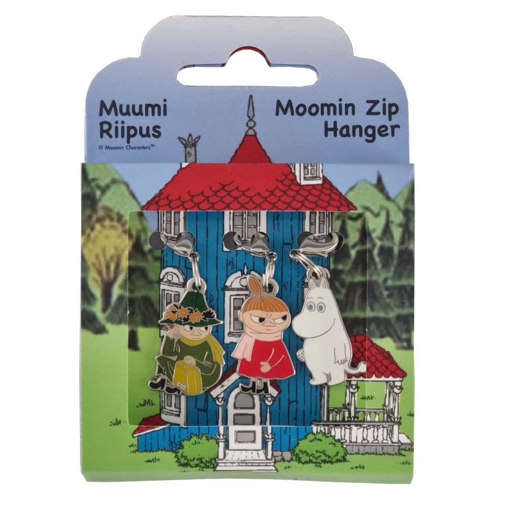 Moomin Zip Hanger 3-set - TMF Trade | Moomin Shop United States