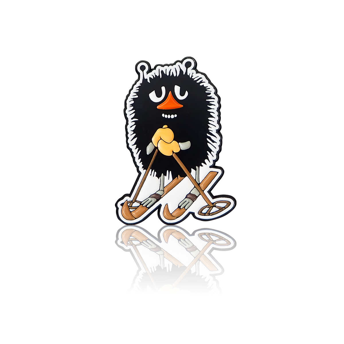 Moomin Pin Skiing Stinky - Pinbox | Moomin Shop United States