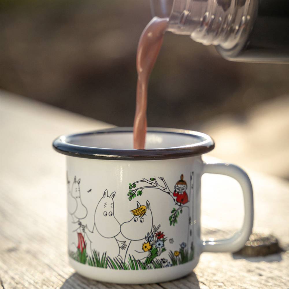 Moomin Happy Family Mug 5 oz - Muurla | Moomin Shop United States