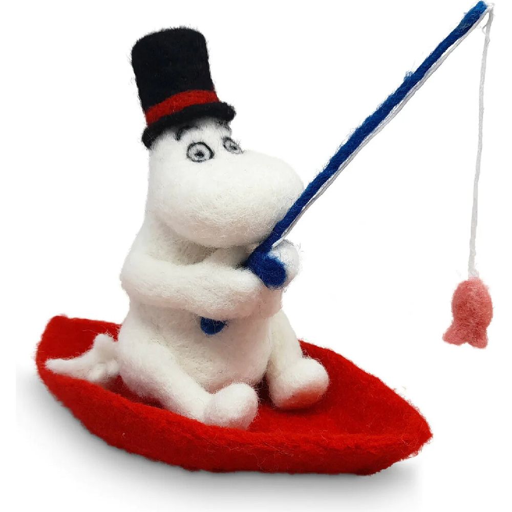 Needle Felting Kit Moominpappa Goes Fishing - The Crafty Kit Company | Moomin Shop United States