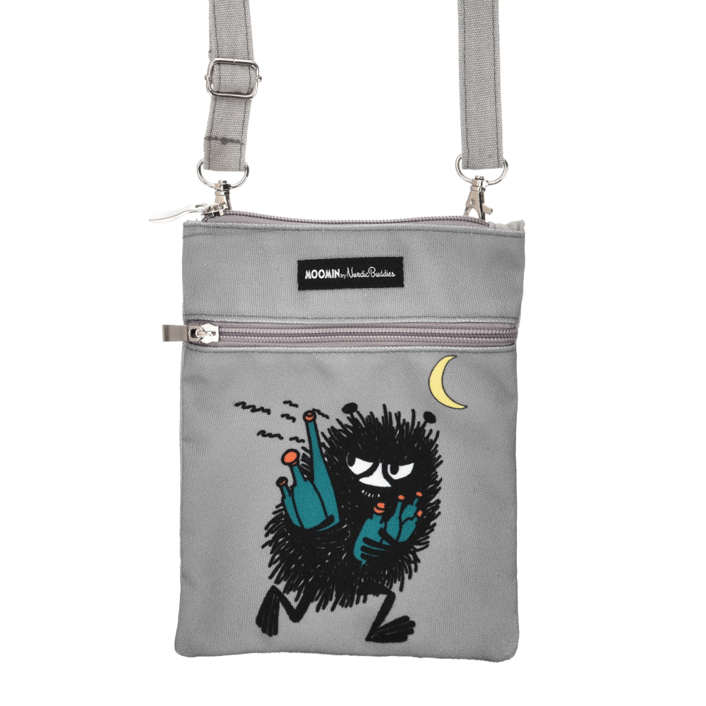 Stinky Getaway Passport Bag Grey - Nordicbuddies | Moomin Shop United States