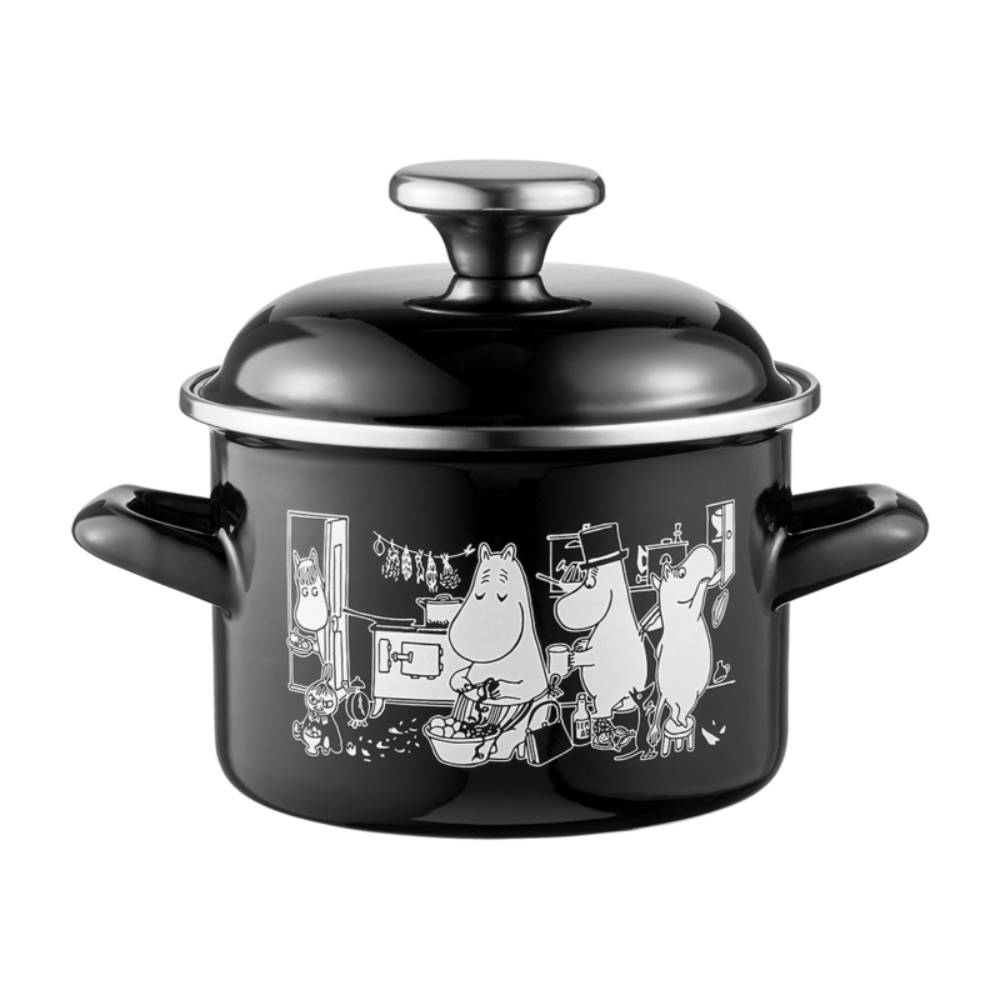 Moomin In the Kitchen Pot 51 oz- Muurla
