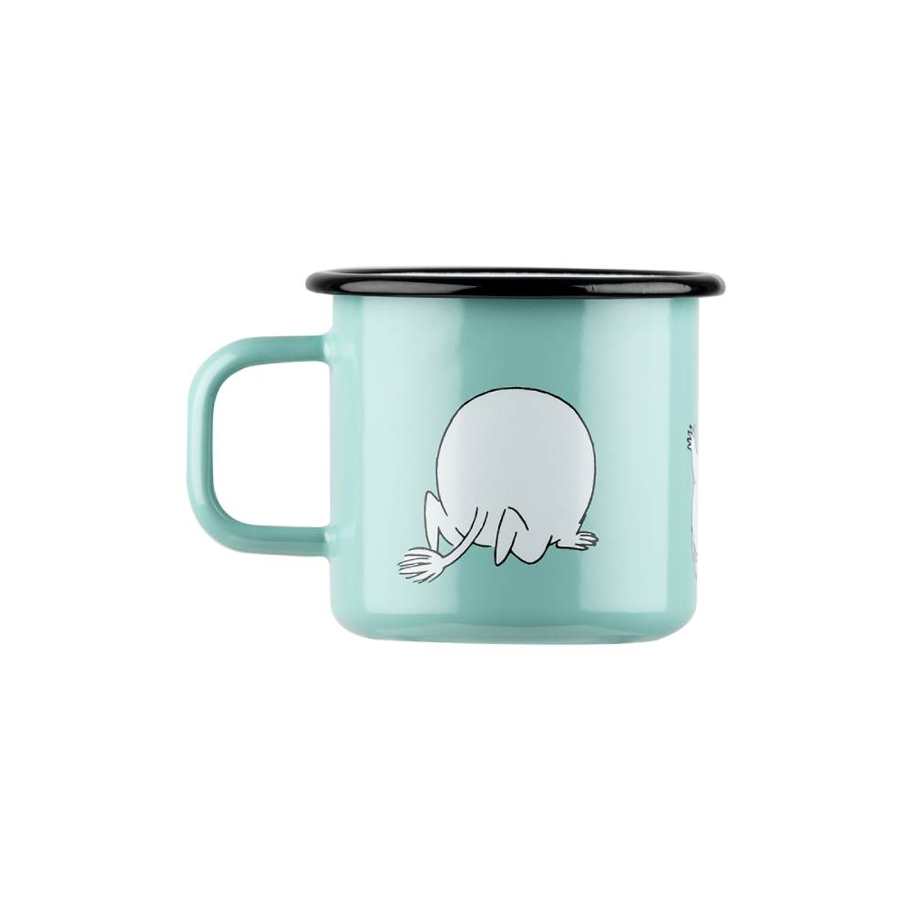 Moomin Enamel Mug Moomintroll 12.5 oz - Muurla