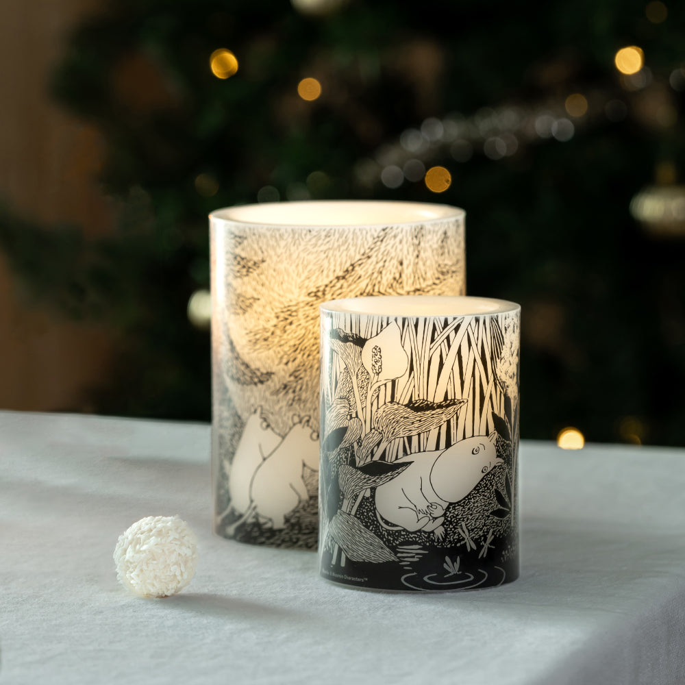 Moomin LED Candle Under The Trees 4.9 in - Muurla