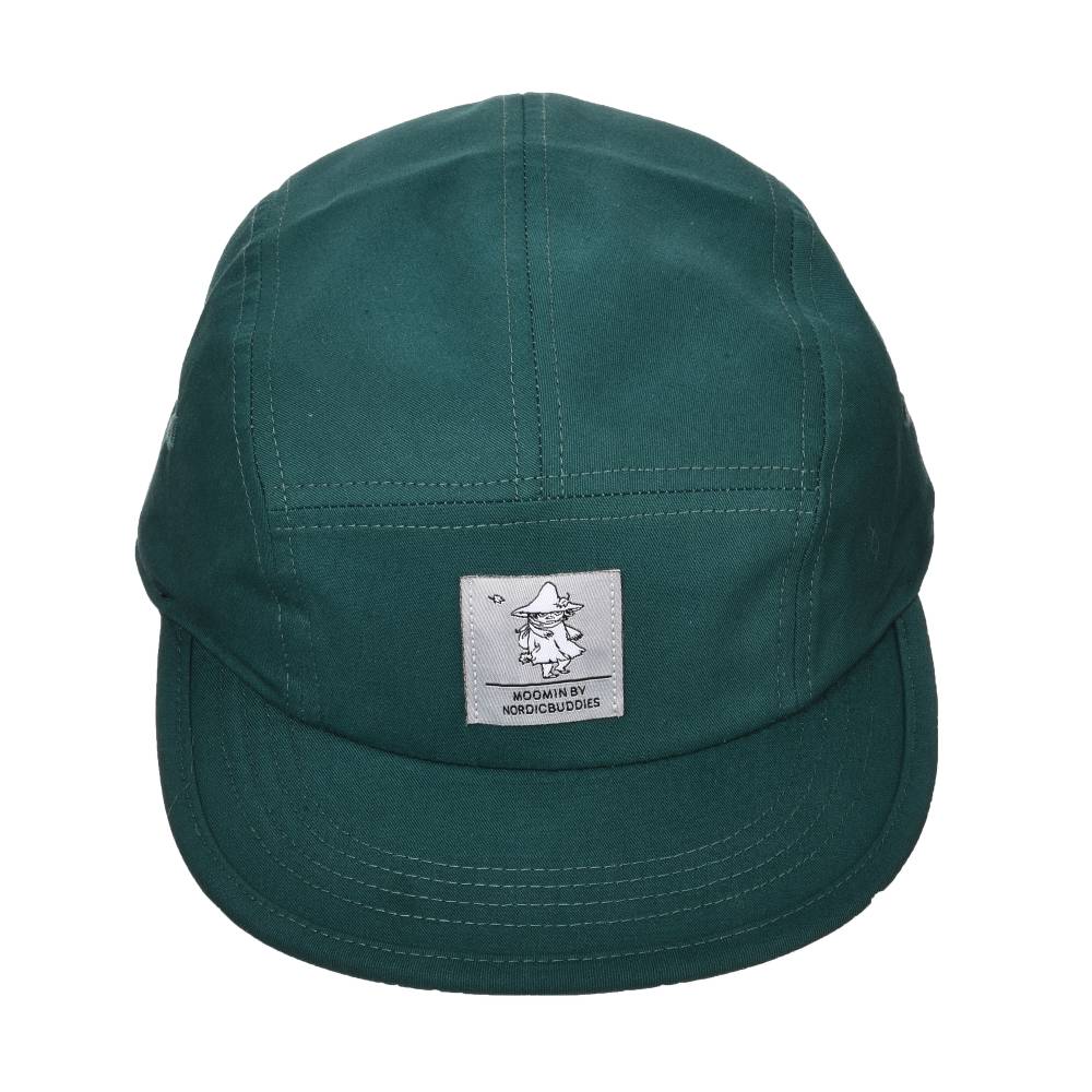 Snufkin 5-Panel Cap Dark Green - Nordicbuddies | Moomin Shop United States