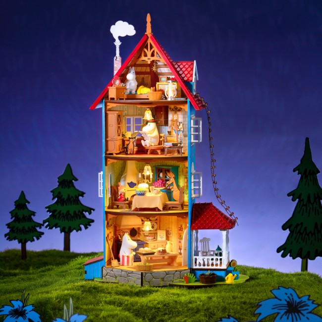 Moominhouse DIY 3D Dollhouse