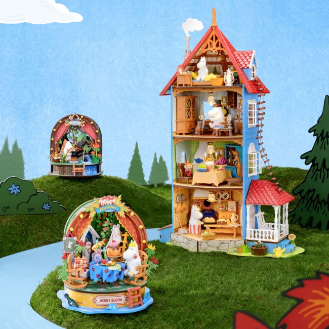 Moominhouse DIY 3D Dollhouse
