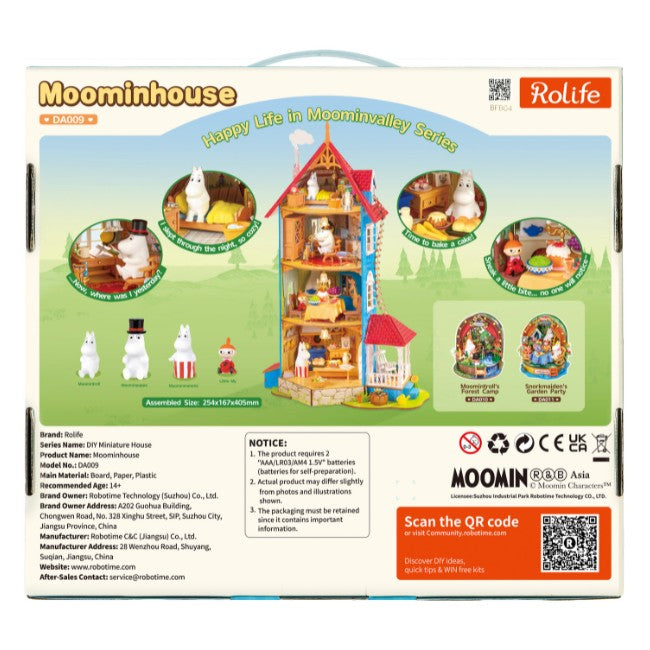 Moominhouse DIY 3D Dollhouse