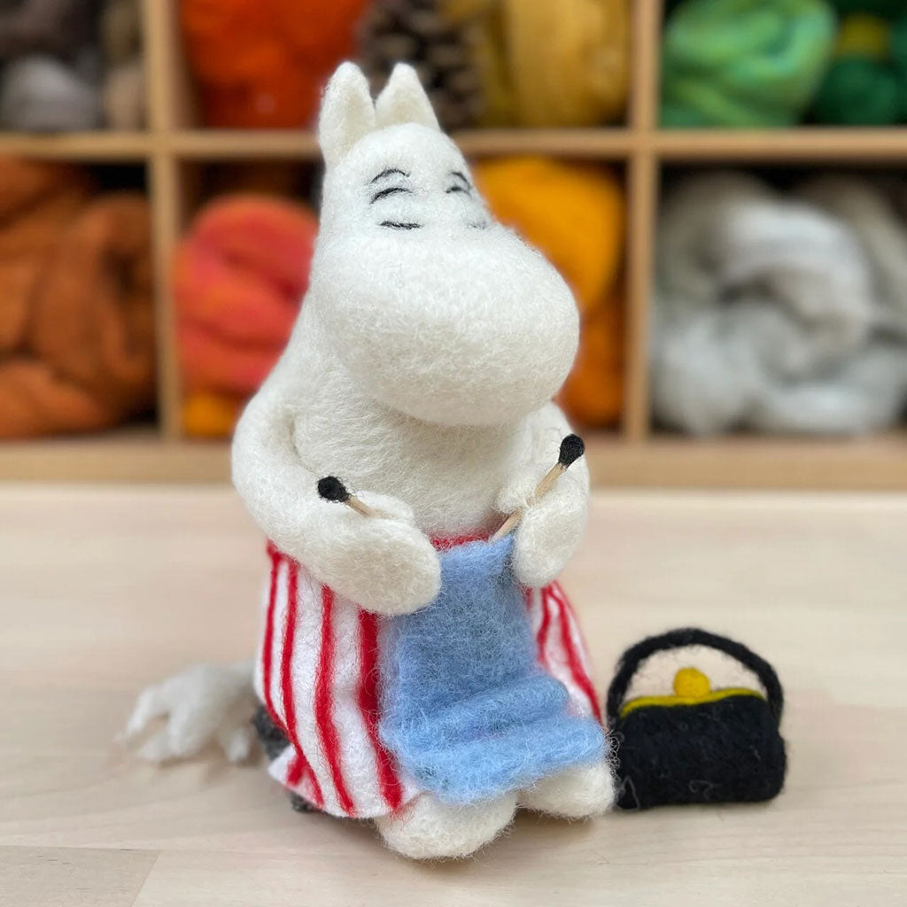3D Needle Felting Kit Moominmamma Knitting - The Crafty Kit Company