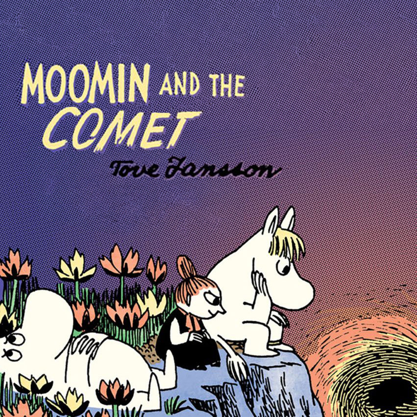 Colour Comic Book Moomin And The Comet