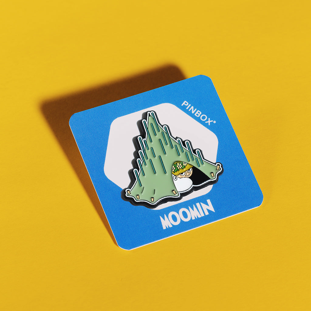 Moomintroll And Snufkin Under Tent Pin | Moomin Shop United States